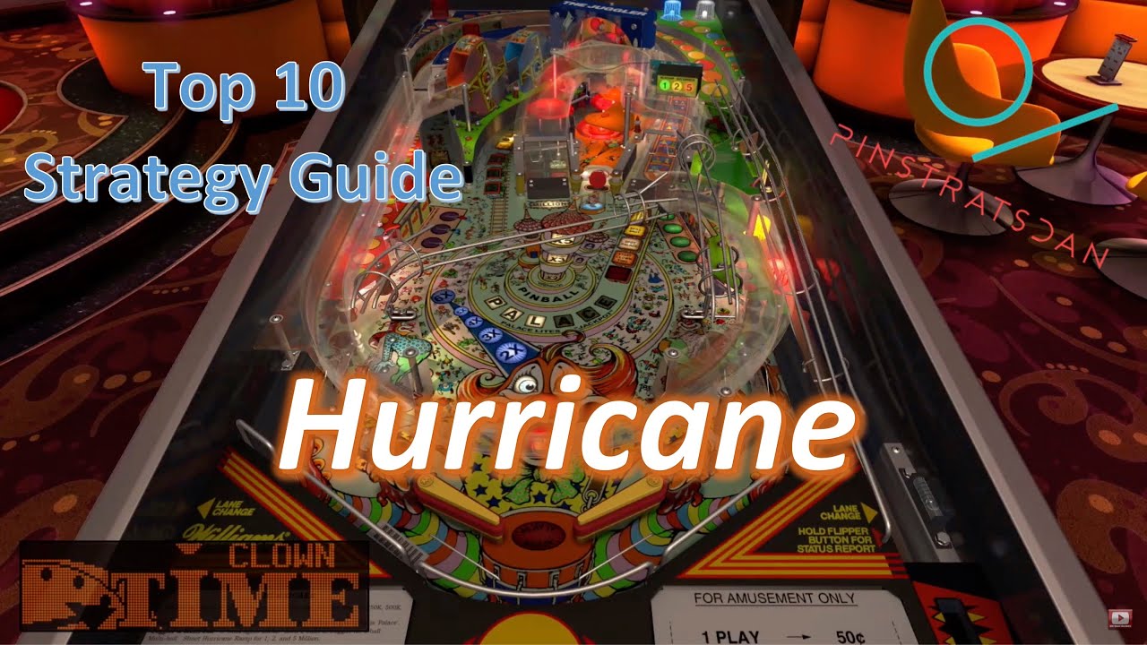 Get some Clown Time and Palace JPs! Hurricane - Pinball FX3 Classic Arcade tips & strategy tutorial