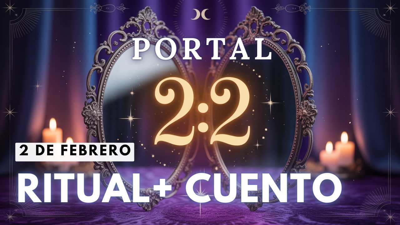 Portal 2:2 del 2 de Febrero ✨ El Umbral de los Espejos y las relaciones | Ritual + Cuento