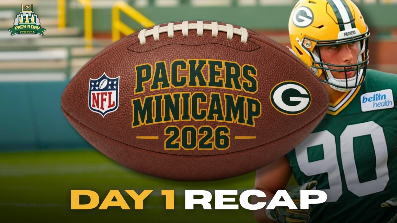Обзор и наблюдения первого дня мини-лагеря Packers!!!