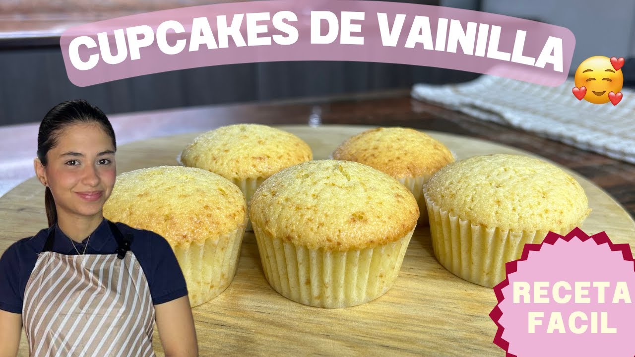 CUPCAKES DE VAINILLA 🧁I TIPS PARA CUPCAKES PERFECTOS I TITIS PASTELERÍA❤️.