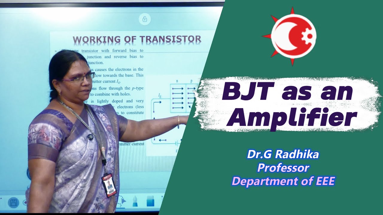 BJT as an Amplifier | Common Emitter Amplifier Explained |Analog Electronics Basics | BEEE |EE & ECE