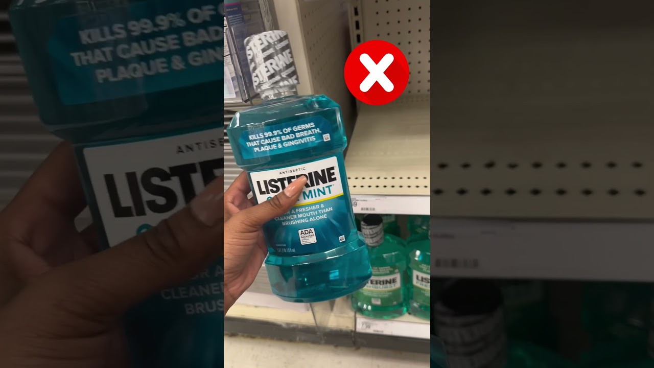 Купите это, а не то | Ополаскиватель для полости рта #listerine #советыпогигиене #уходзасобой #bo...
