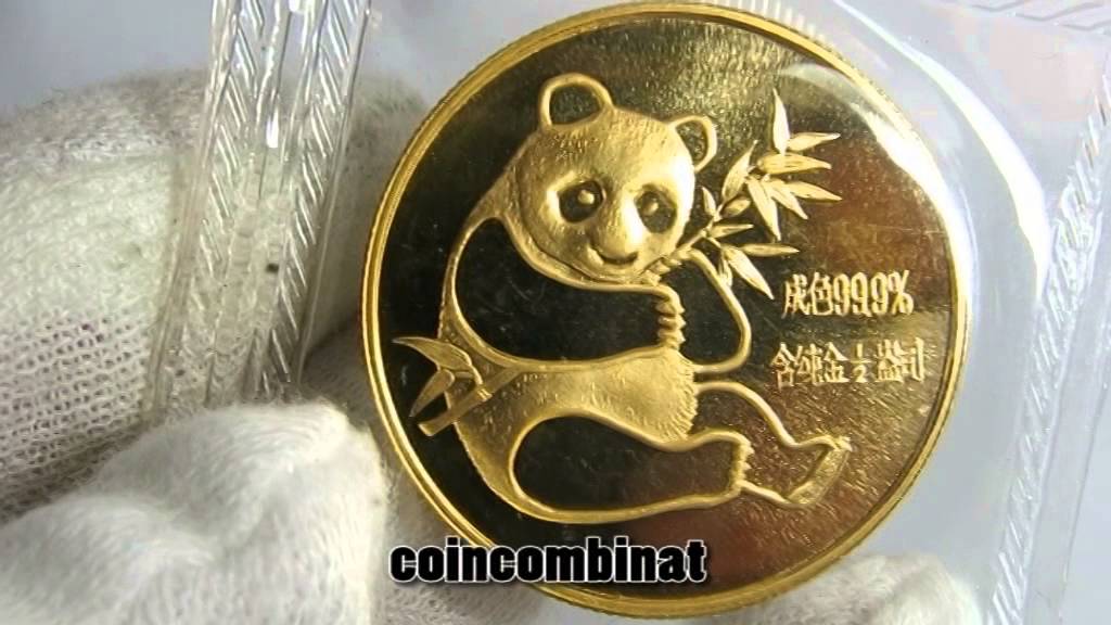 Panda Gold China 1982 RARE COIN