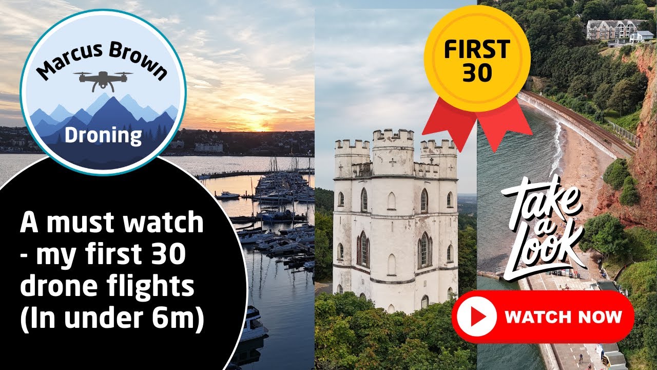 First 30 Drone Flights in One Video – From Delivery Day to Today