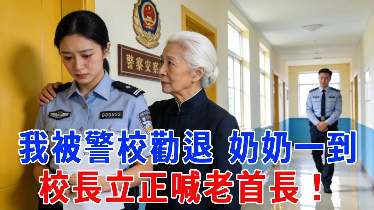 我因犯錯被警校勸退，82歲奶奶來接我，校長見了立馬立正，恭敬喊老首長！#打脸 #人生感悟 #故事分享 #故事頻道 #正能量 #生活經驗 #职场