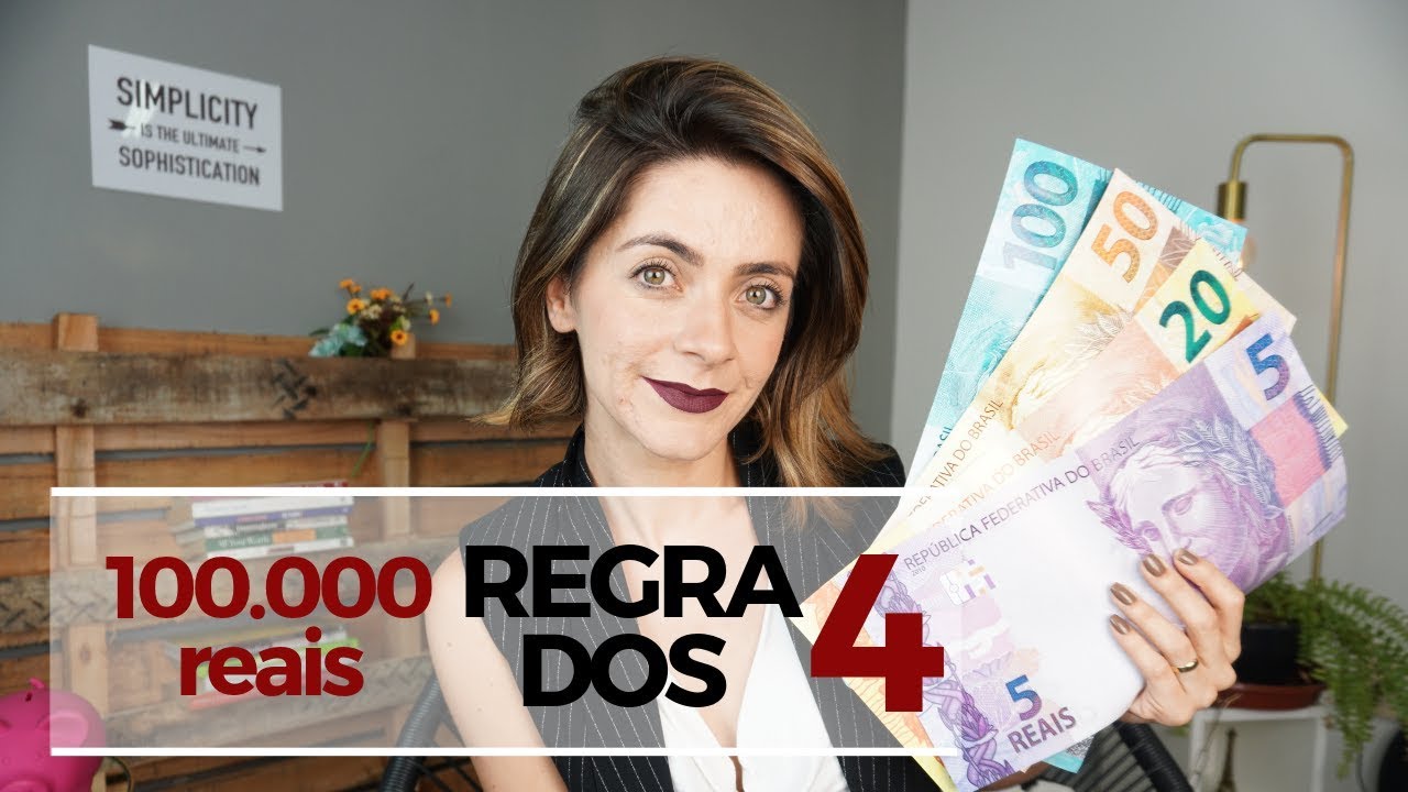 Como JUNTAR 100.000 reais com a REGRA DOS 4