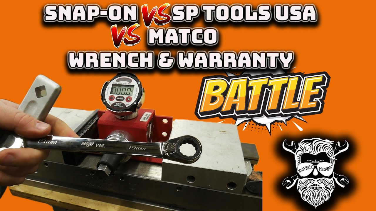 SP Tools USA VS Snap-On VS Matco On Wrenches and Warranty
