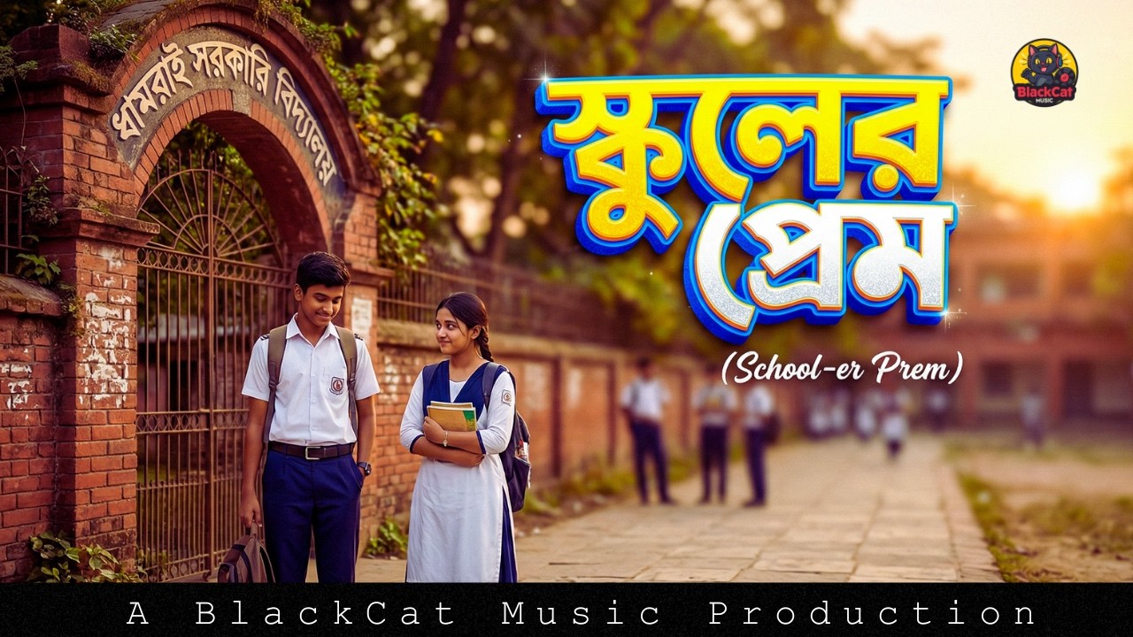 প্রথম প্রেমের গান: স্কুলের প্রেম | School-er Prem (Lyrical Video) | Bengali Romantic Song