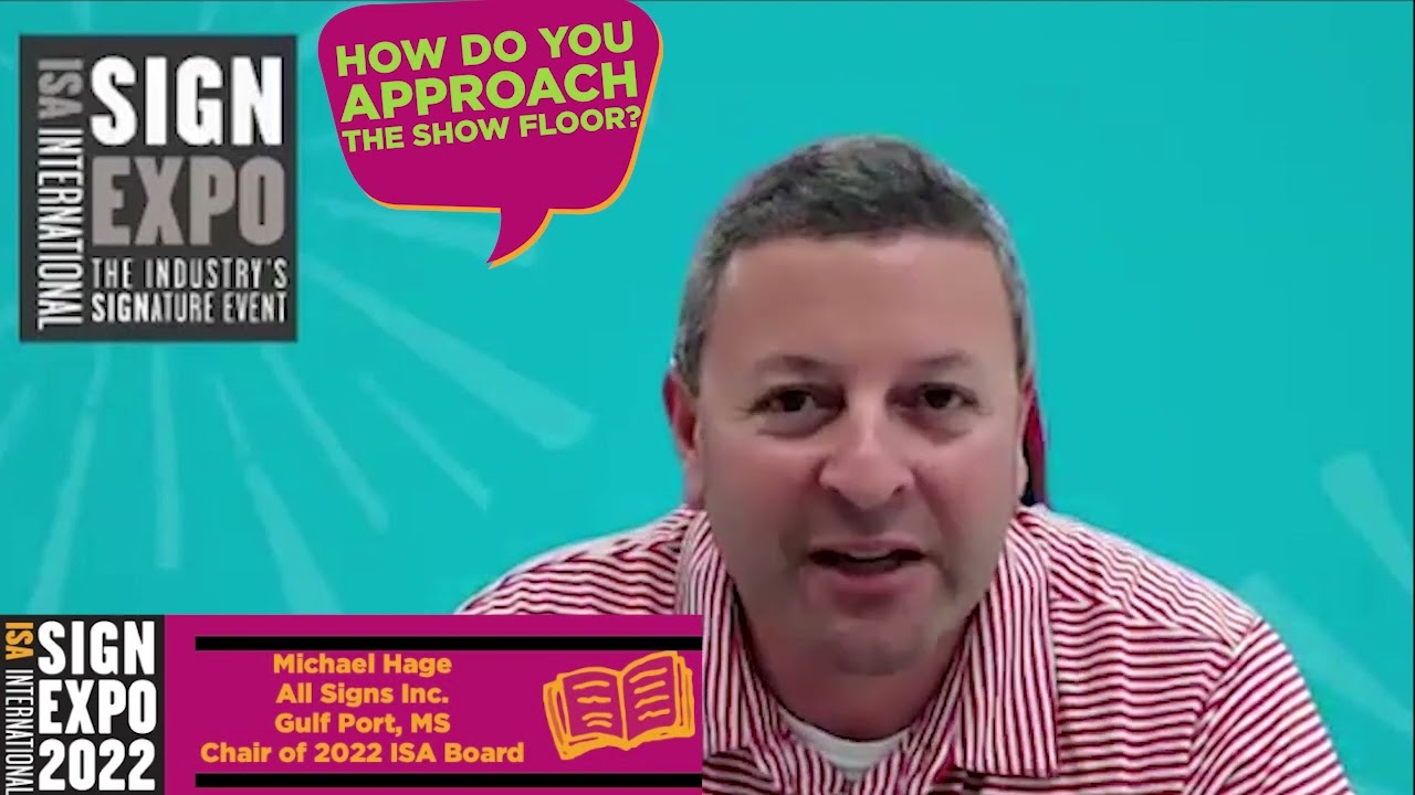 How should I approach the tradeshow floor?