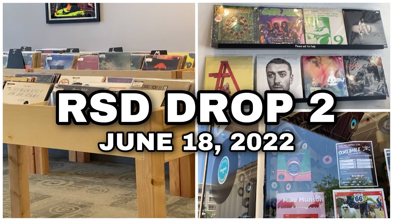 Vinyl Hunting On Record Store Day June 18 Drop 2 | RSD 2022 Vlog