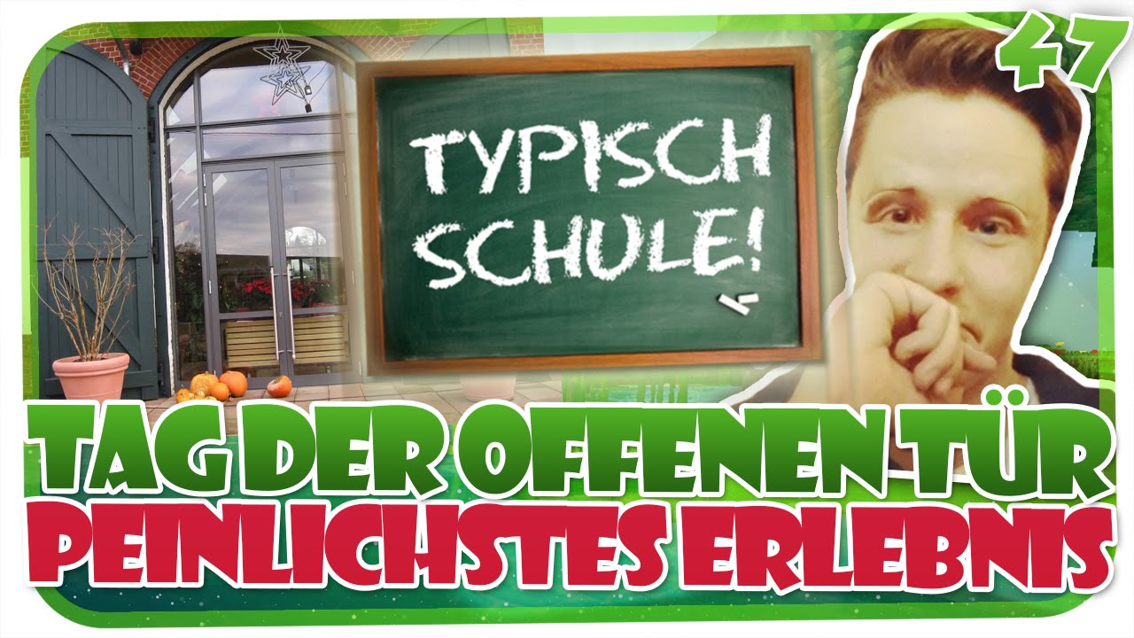 TAG DER OFFENEN TÜR! MEIN PEINLICHSTES ERLEBNIS! TYPISCH SCHULE #47 [MINECRAFT] [HD]