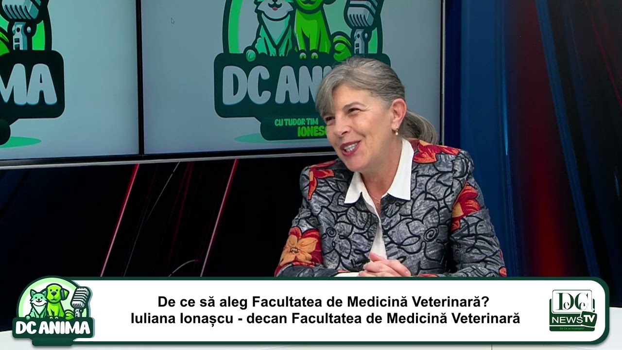 De ce să aleg Facultatea de Medicină Veterinară? Iuliana Ionașcu, decan, dă răspunsul
