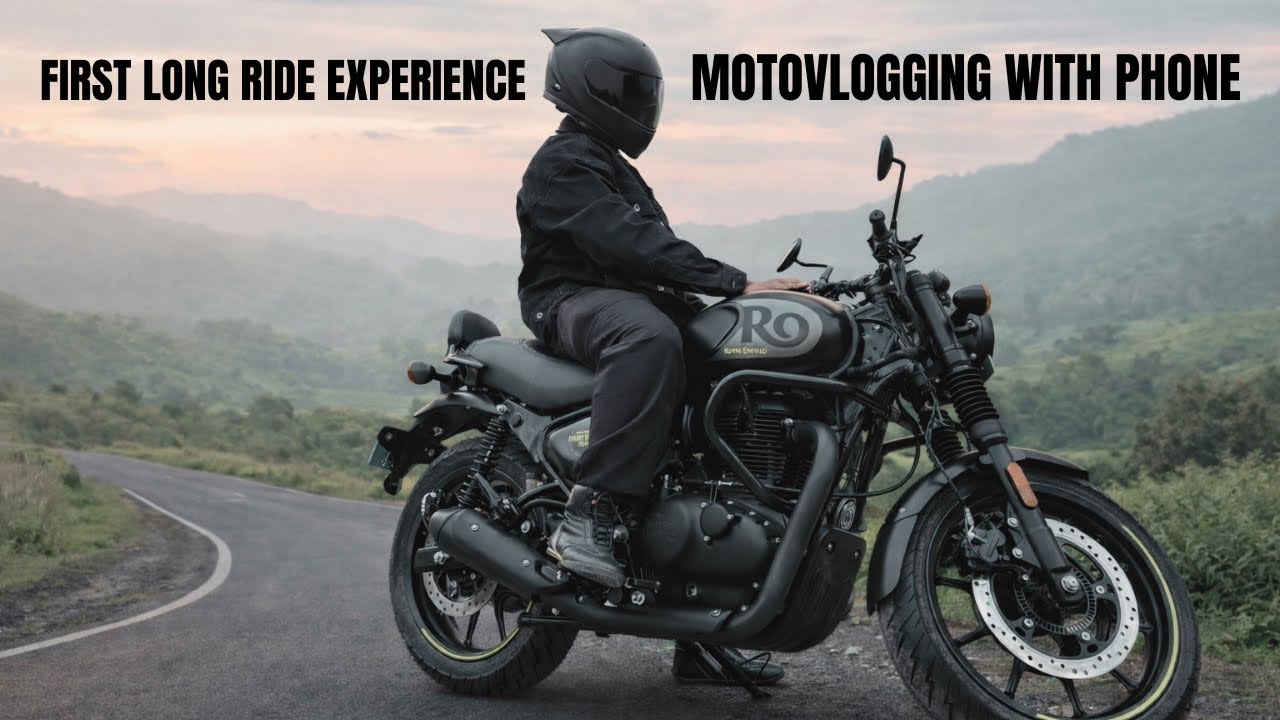 MOTOVLOGGING WITH PHONE | KOLKATA TO MANDARMANI | ROYAL ENFIELD HUNTER 350
