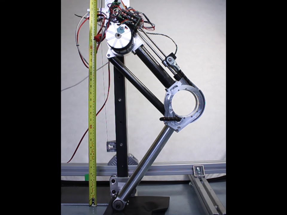 Can Active Impedance Protect Robots from Landing Impact?
