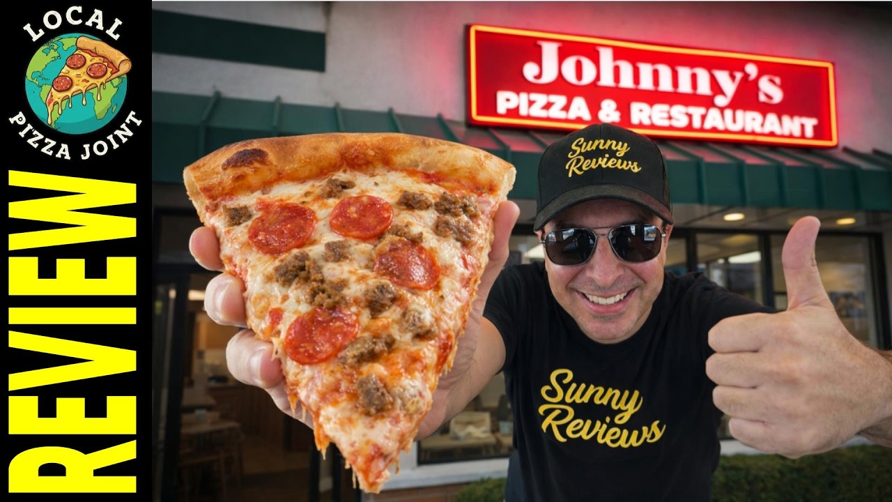 🍕 Это лучшая пицца в Нью-Джерси? Отзыв о пиццерии Джонни! 🍕