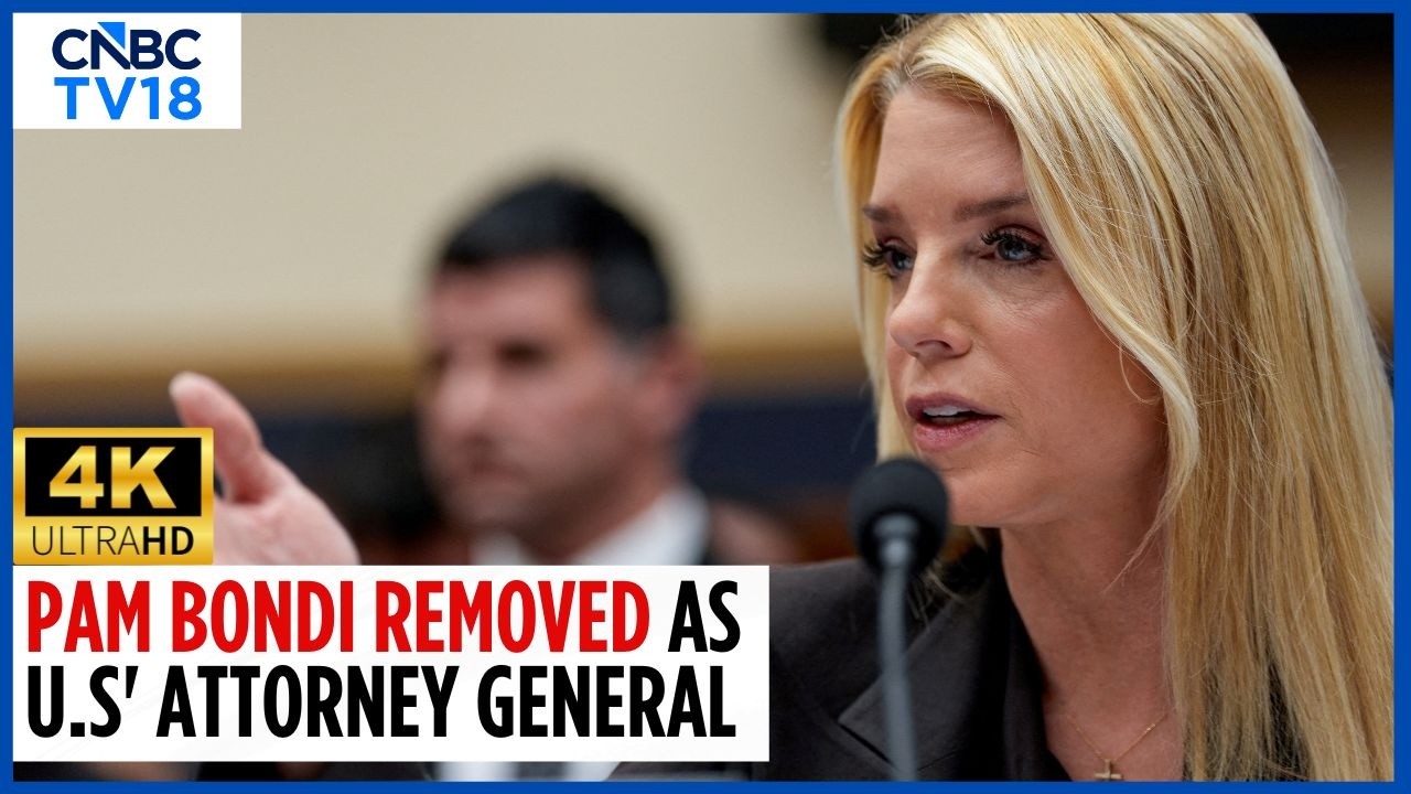President Donald Trump Confirms Removal of Pam Bondi as U.S Attorney General | Trump Govt | N18G