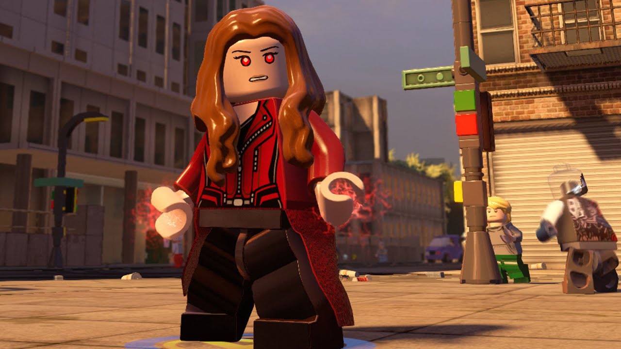 LEGO Marvel's Avengers - Scarlet Witch (Civil War) | Free Roam Gameplay (PC HD) [1080p60FPS]