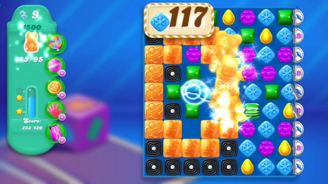 Candy Crush Special level || 5 Color bombs #candy #game 