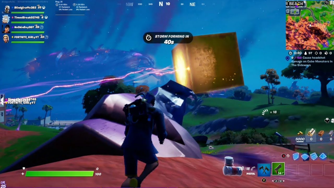 Golden Cube live event?