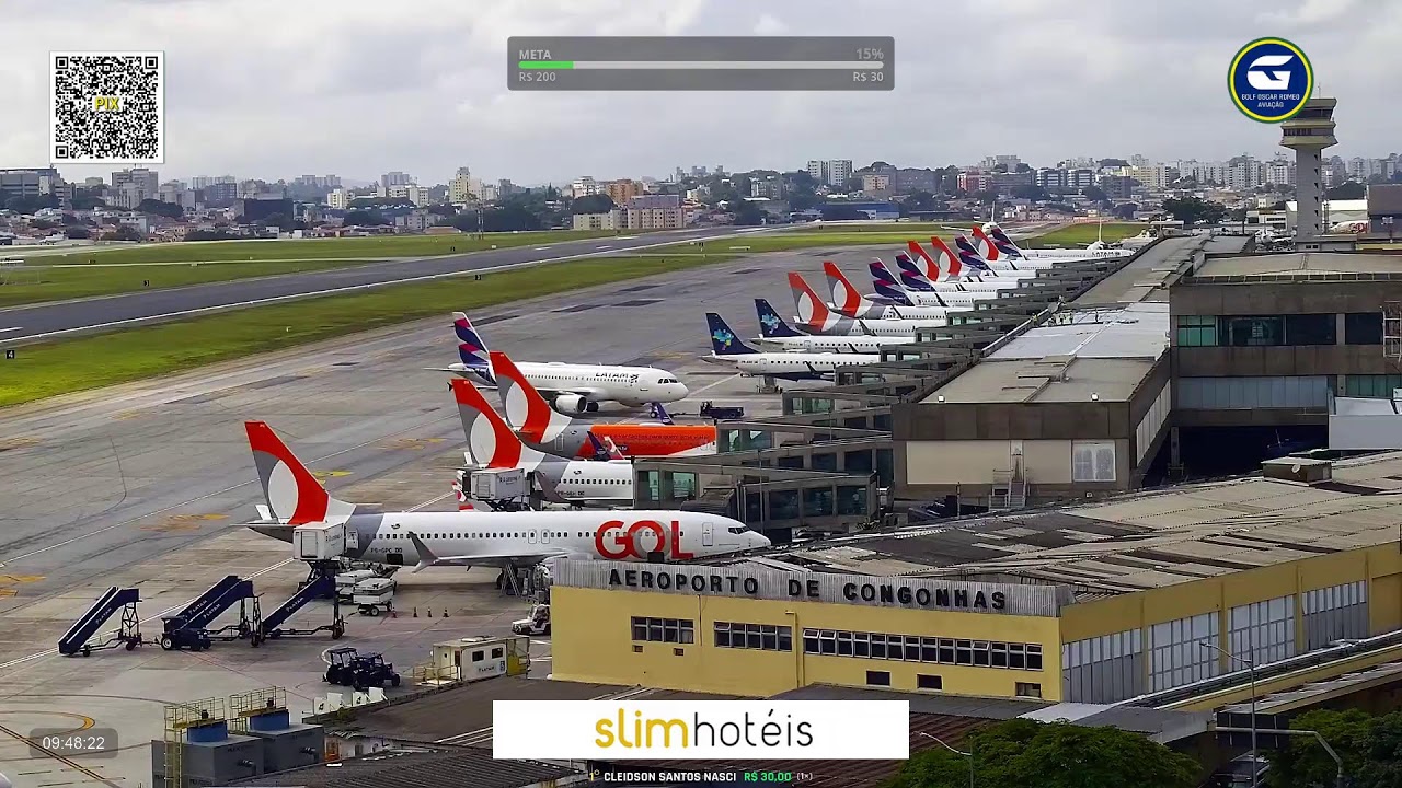 SBSP LIVE #2 - Aeroporto de São Paulo AO VIVO - CGH Airport - 05/02 Noite
