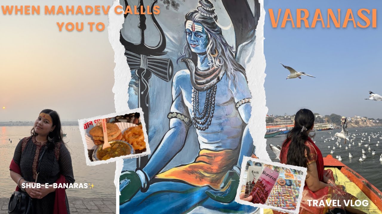 My first trip of 2026 : Kashi, Varanasi 🔱