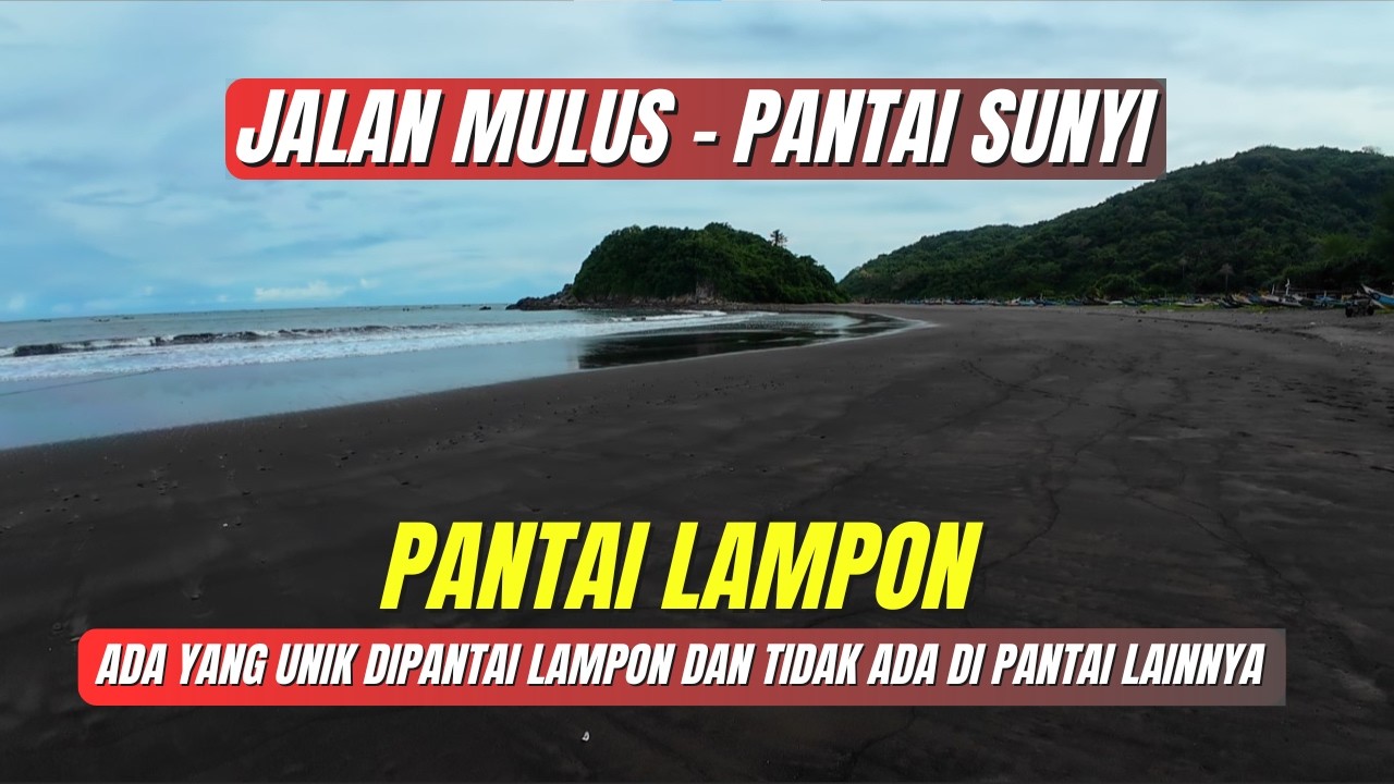 Gak Nyangka! Jalan ke Pantai Lampon Sekarang Mulus Banget!