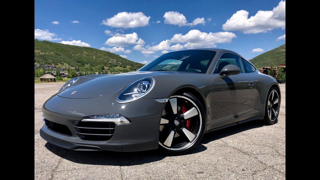 2014 PORSCHE 911 CARRERA S 50th ANNIVERSARY EDITION #705 OF 1,963 MANUAL 16K MILES 430HP - FOR SALE