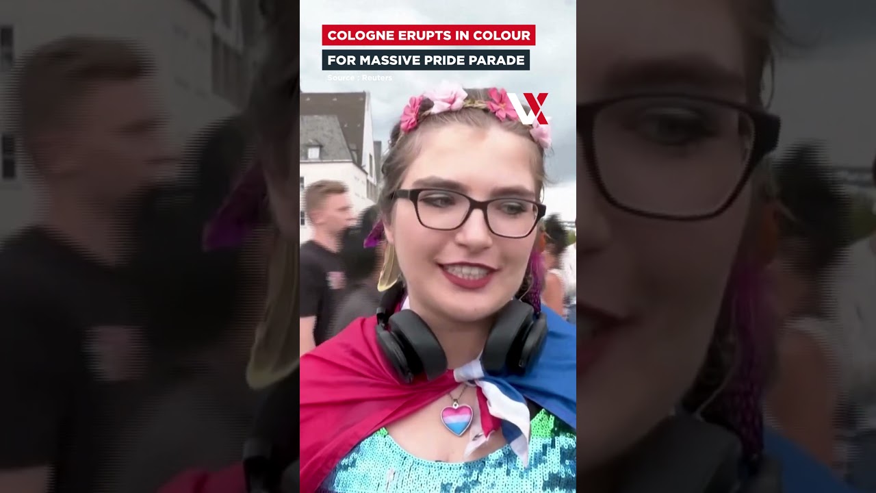 Germany's Cologne Pride Sees Huge Turnout | LGBTQ+ Community Marches For Equality | VERTEX