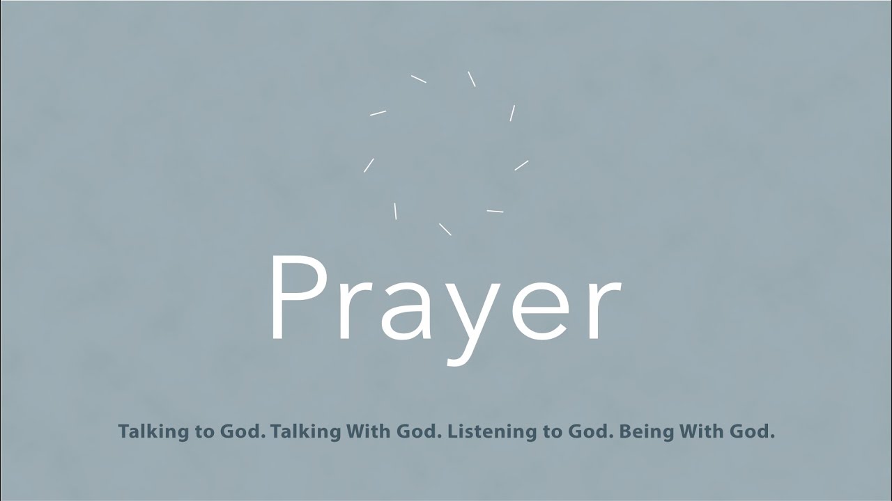 Being With God | Prayer Series | Nov 30th | David Tanner