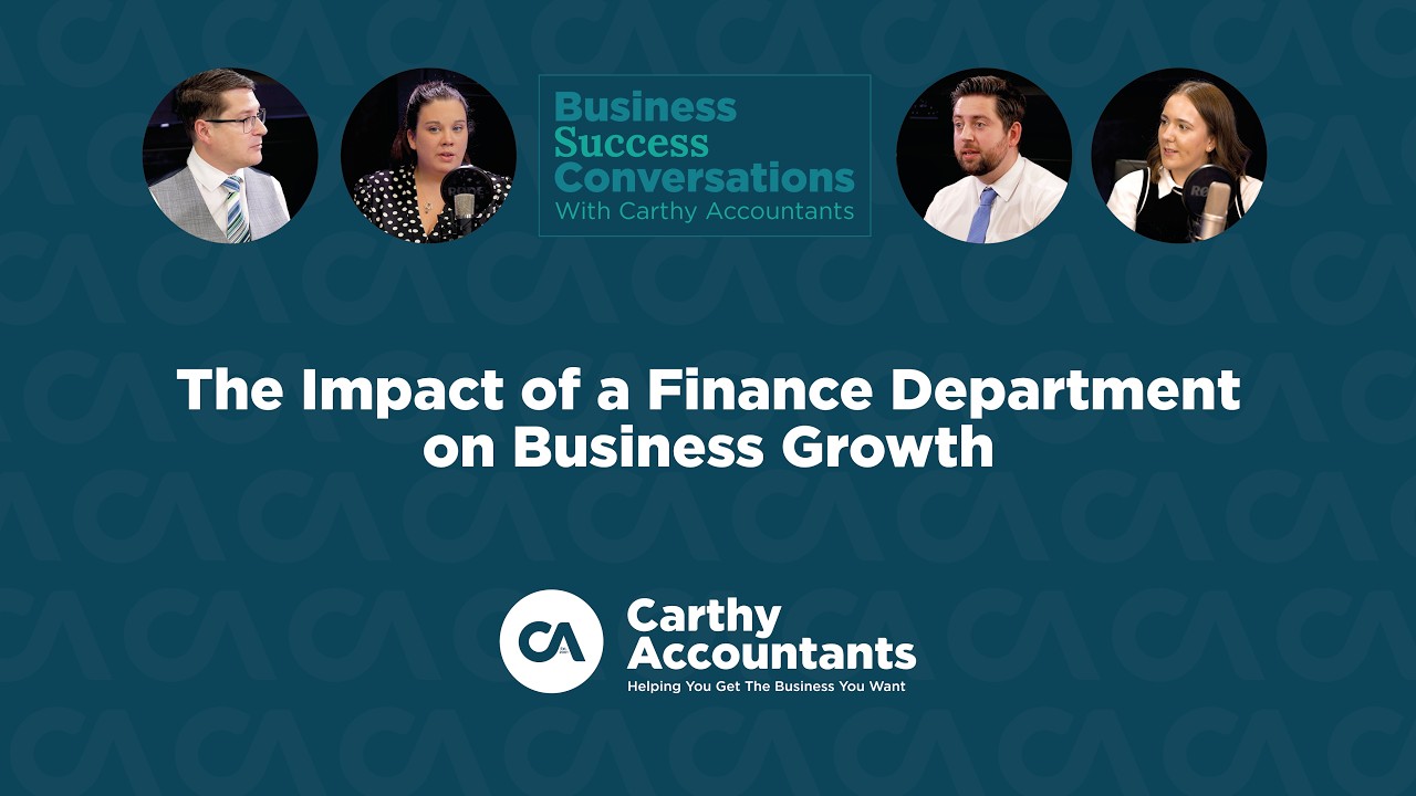 The Impact of a Finance Department on Business Growth | Business Success Conversation