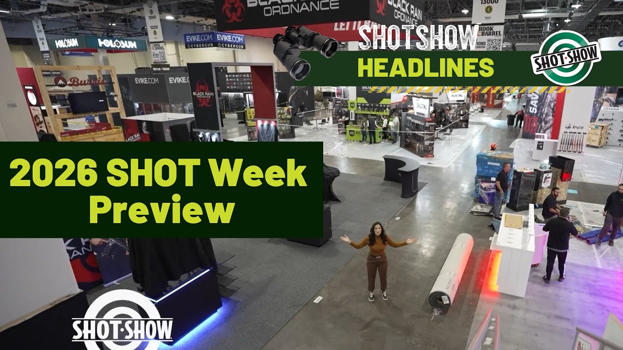 SHOT Week Preview: Exhibitor Move-in, Supplier Showcase and More | 2026 SHOT Show TV Headlines