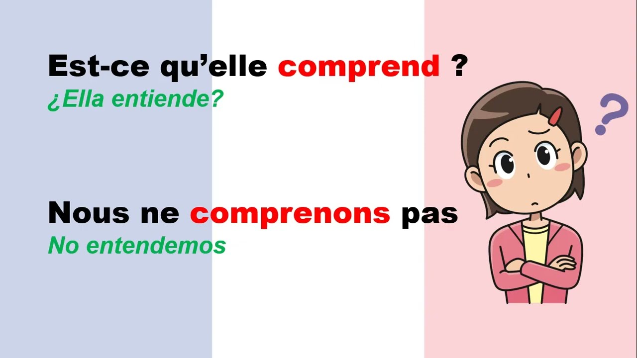 APPRENDRE y COMPRENDRE (Aprender y Entender en francés)