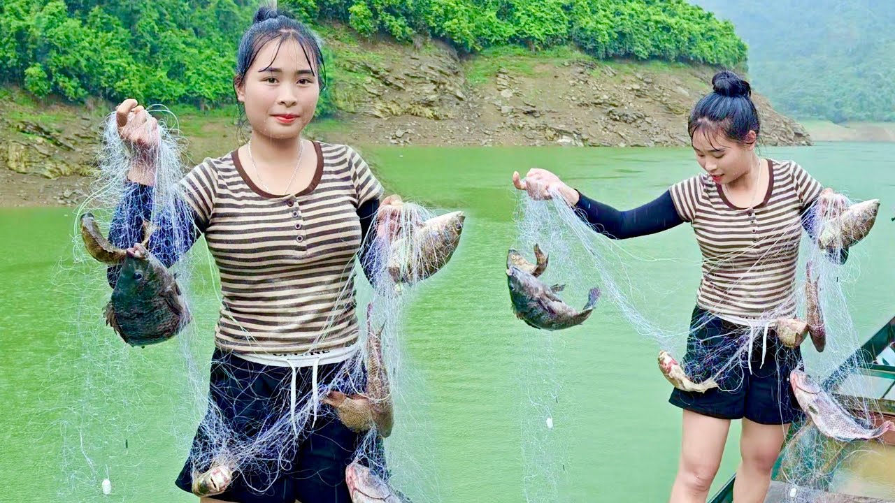 The Mysterious Net: The Young Girl and the Secrets Hidden Beneath the River