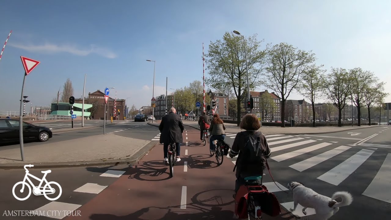 Amsterdam City Tour : City Cycling 🚲☀️
