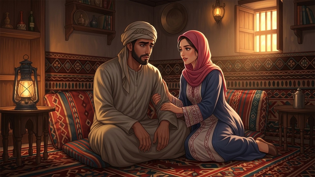 قصة الزوجين الذى ابتلاهما الله بأشد الابتلاءات فصبرا على ما ابتليا حتى كافأهما الله | واحة الحكايات
