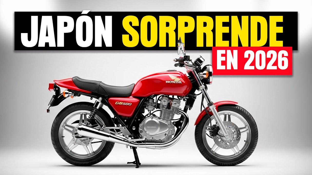 Top 5 MOTOS JAPONESAS que DOMINARÁN 2026 🔥🇯🇵