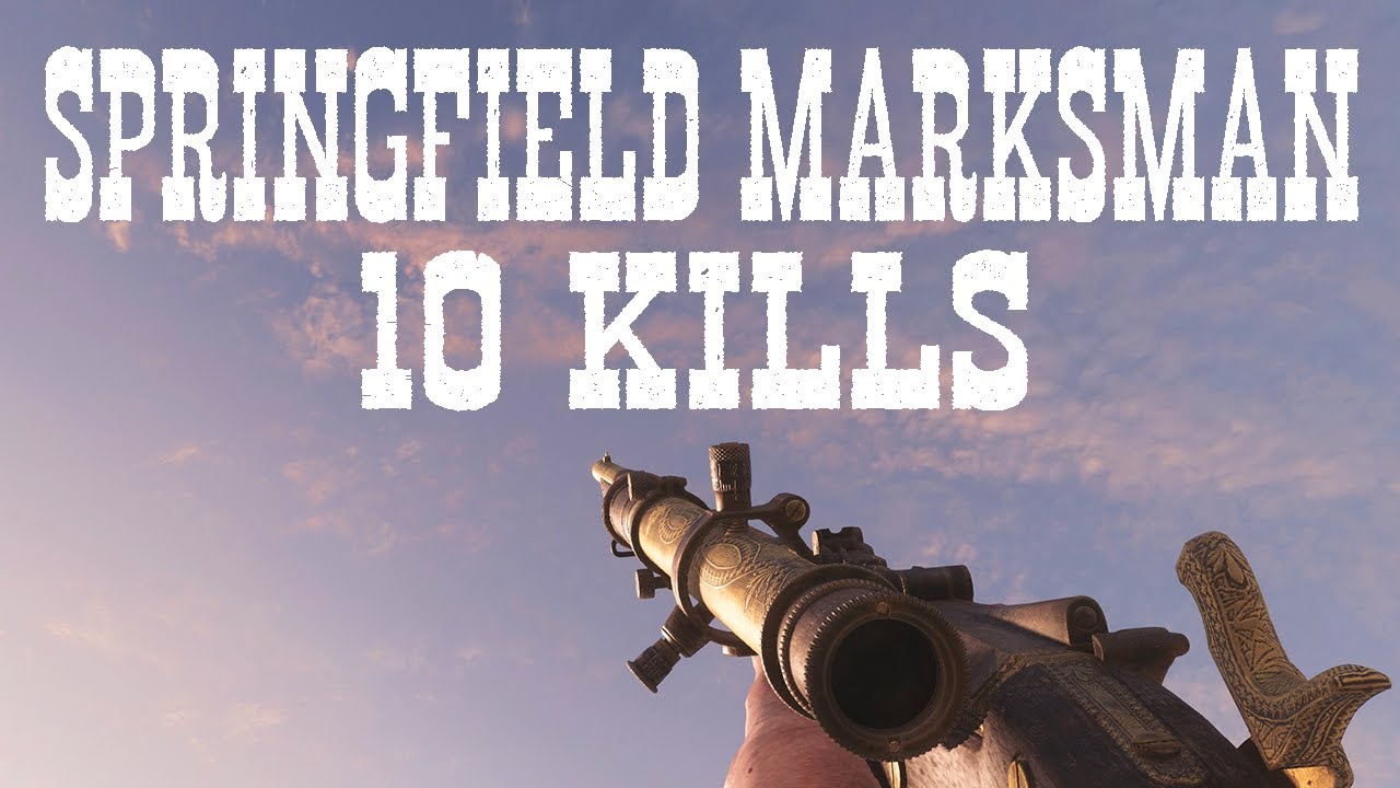 Crazy 10 Kills with Springfield Marksman | Full-Game in Hunt: Showdown