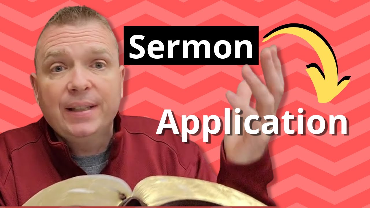 4 Tips To Writing A Sermon Application For Beginners - Part 3 of 4