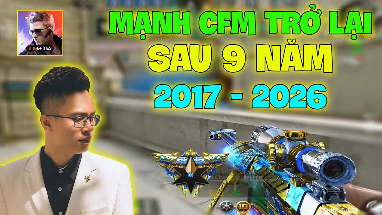 CF Mobie/CF Legends | Mạnh Trở Lại Mang Theo Barrett M82A1 Born Beast Noble Gold Champion Miracle