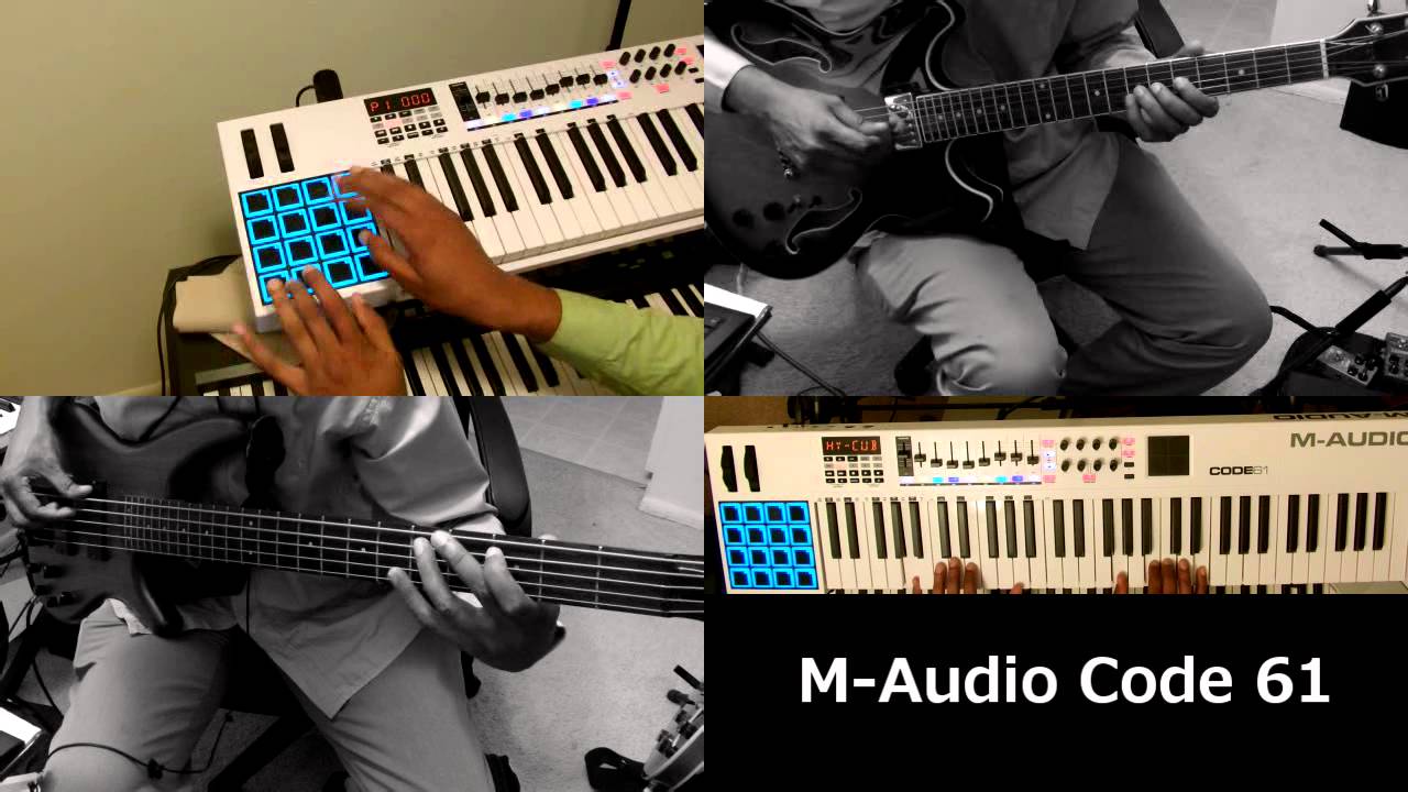 M-Audio Code 61 Drum Pads Performance