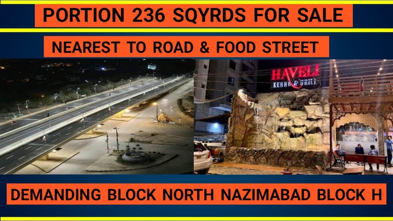 Portion for sale in North Nazimabad Block H