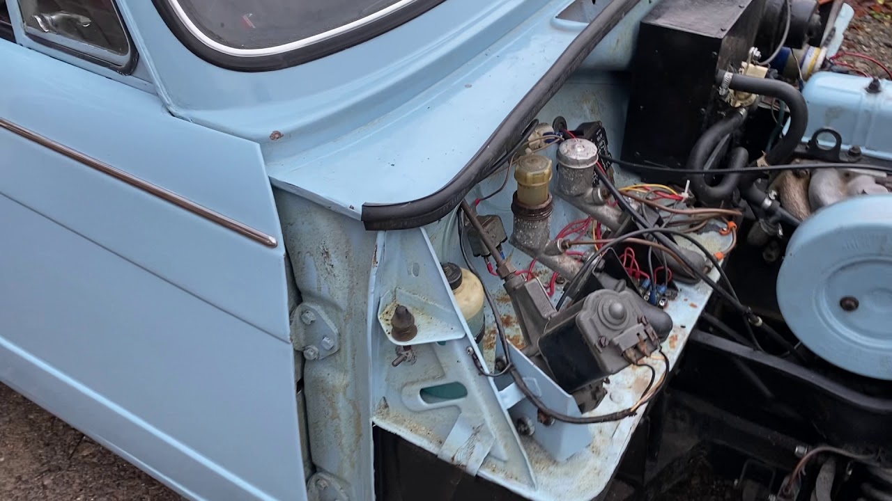 1967 Triumph Herald Convertible Blue With Overdrive
