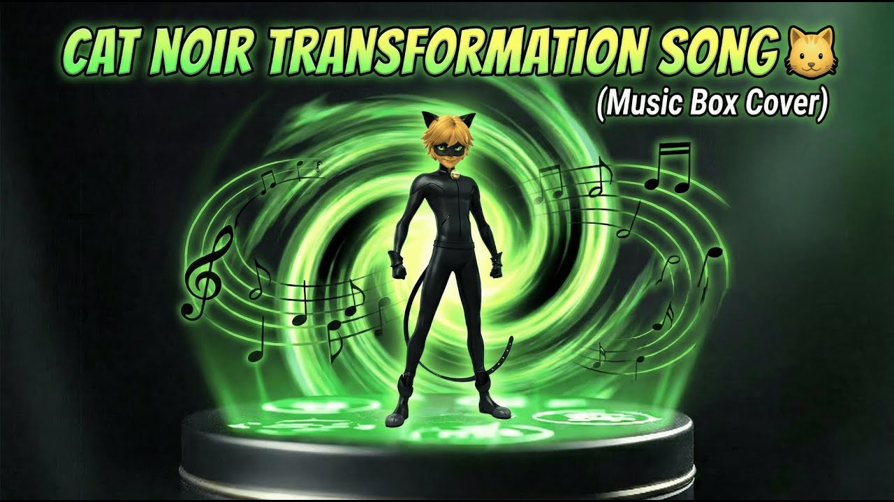 Cat Noir Transformation Song 🐱 (Music Box Cover)