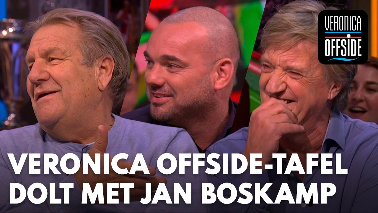 Veronica Offside-tafel dolt met Jan: 'Je hangt me echt m'n kloten uit!' | VERONICA OFFSIDE
