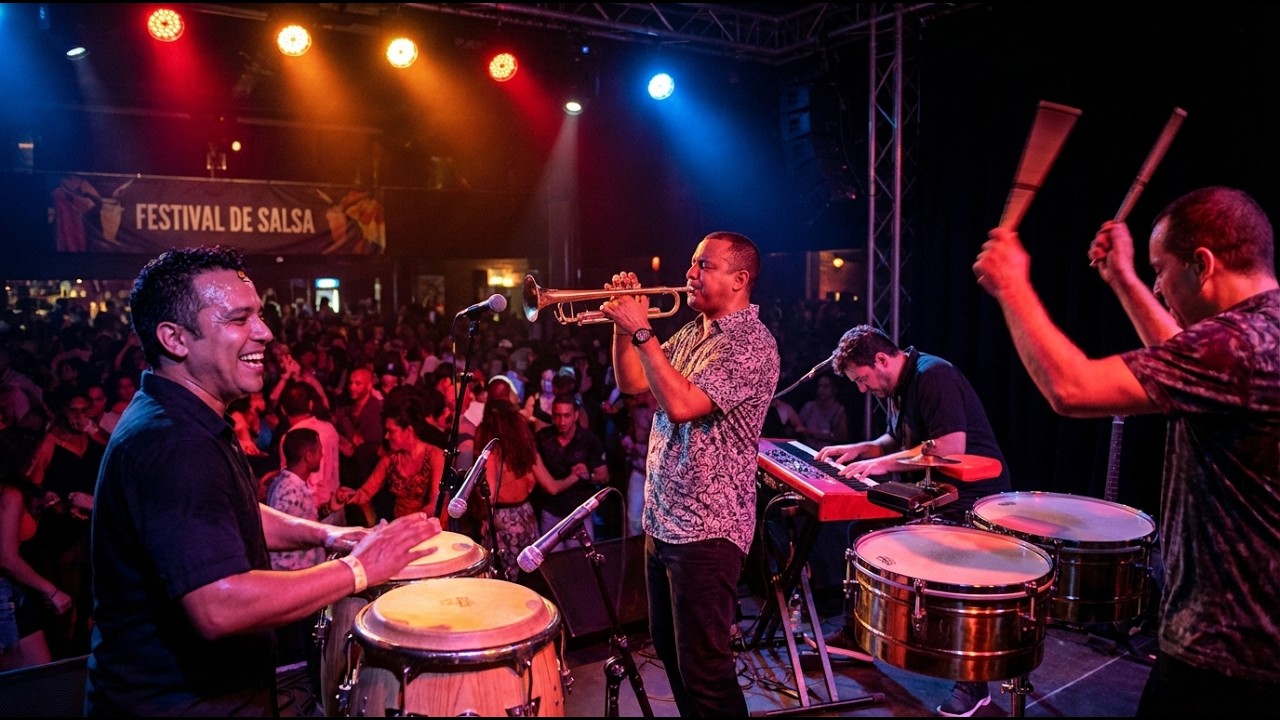 🌆 Miami After Dark – Salsa Party Rhythms