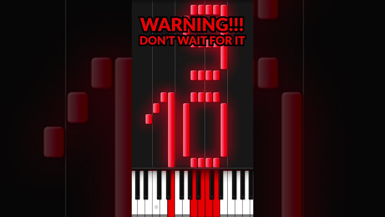 Piano Countdown #shorts