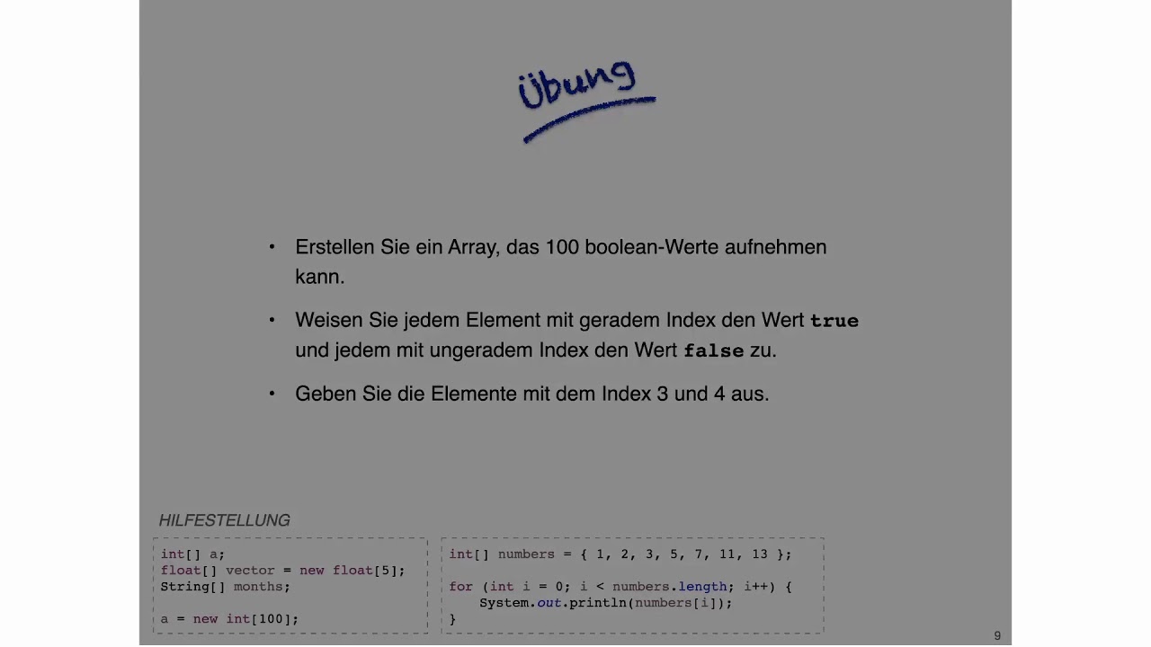 Arrays