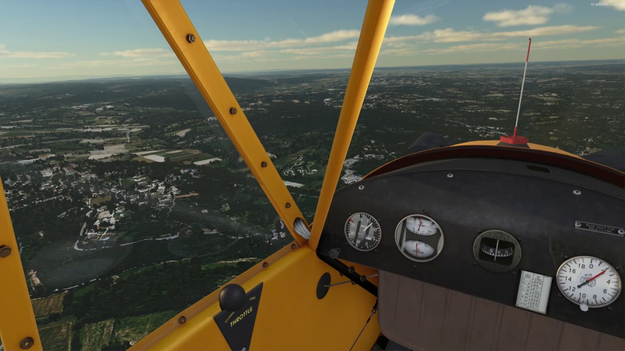 P3dv5 First landing with TrueSKY