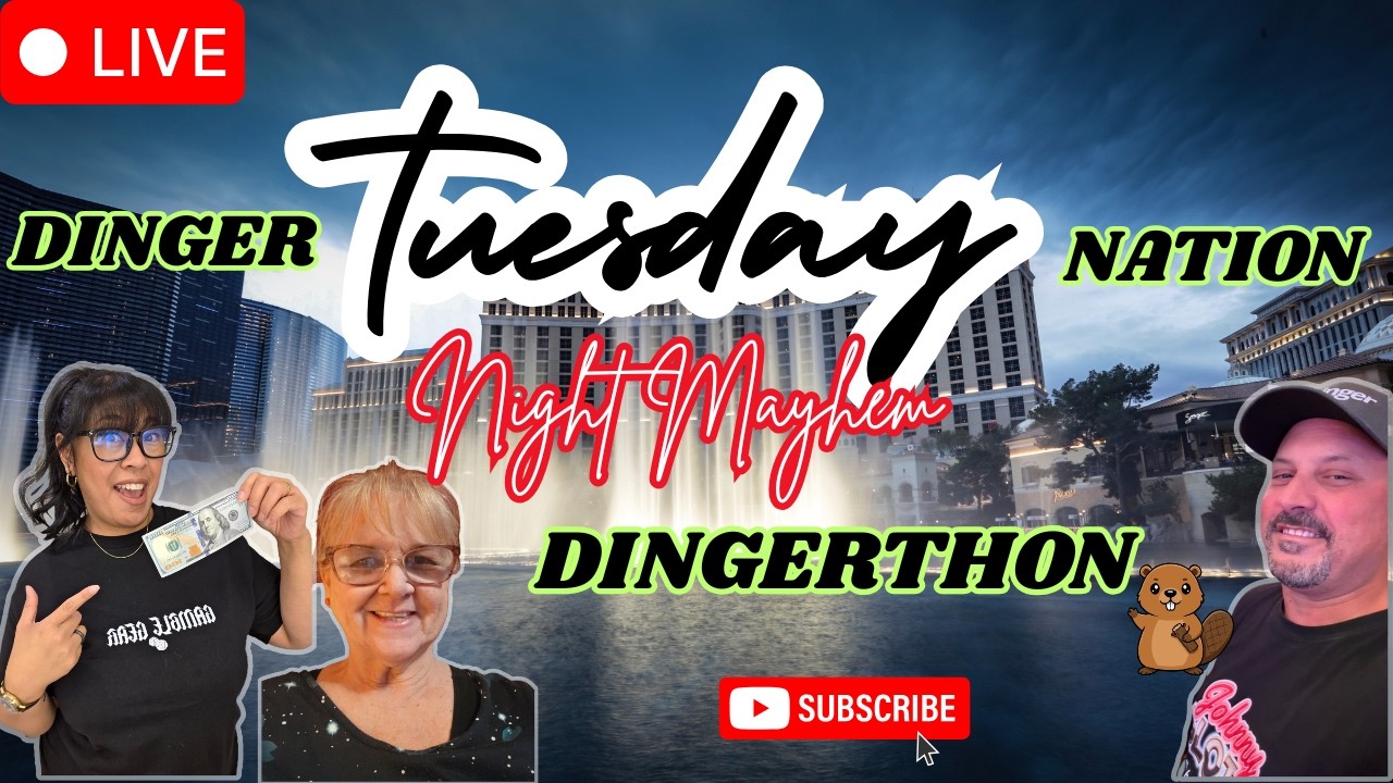 🔴 LIVE Casino slots in California Dingerthon #livestream #slots