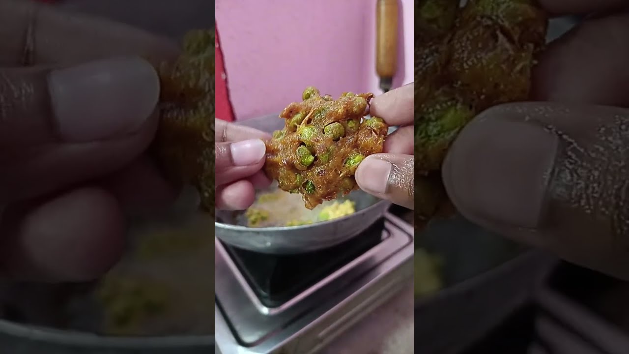 green chane ka pakaudi 😋🥰😍😍🌱Garden to plate 🍛 is live